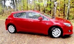 15 199 р. Пластиковый капот Sport Opel Astra J хэтчбек 5 дв.  рестайлинг (2012-2017) (Неокрашенный)  с доставкой в г. Кемерово. Увеличить фотографию 2