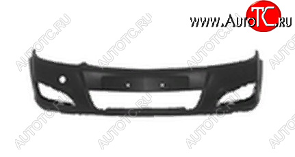 12 999 р. Передний бампер POLCAR Opel Astra H универсал рестайлинг (2007-2015) (неокрашенный)  с доставкой в г. Кемерово