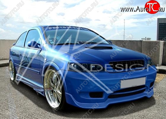 26 789 р. Передний бампер Diks Opel Astra G седан (1998-2005)  с доставкой в г. Кемерово
