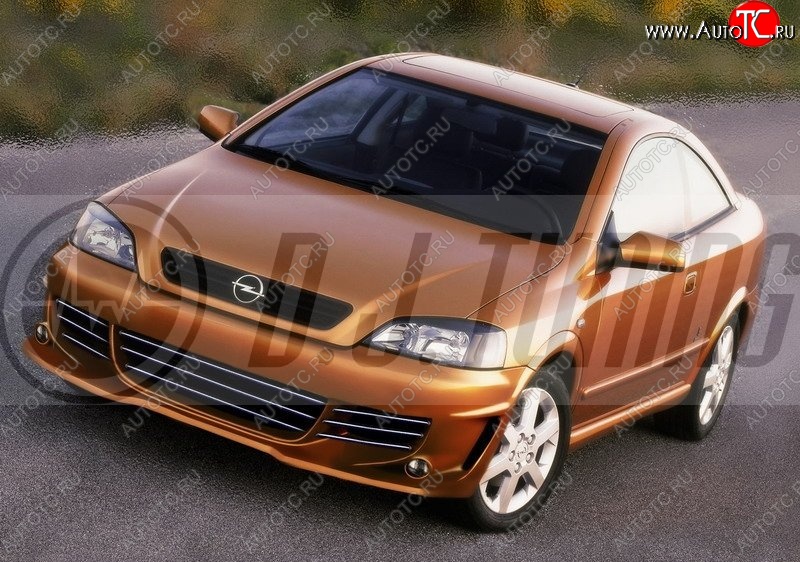 25 699 р. Передний бампер D.J. Opel Astra G седан (1998-2005)  с доставкой в г. Кемерово