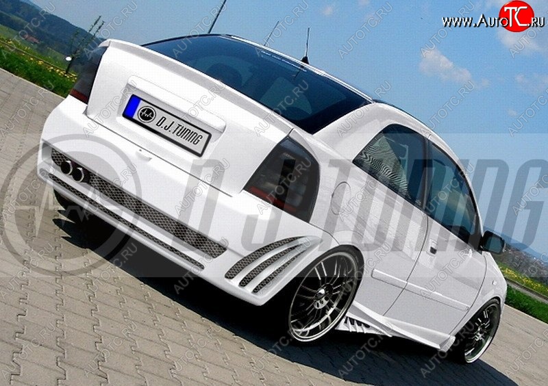 22 899 р. Задний бампер D.J. Opel Astra G седан (1998-2005)  с доставкой в г. Кемерово