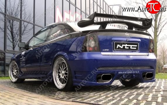 22 899 р. Задний бампер NTC v2 Opel Astra G седан (1998-2005)  с доставкой в г. Кемерово