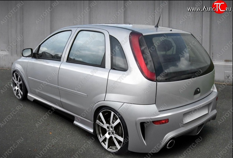 26 899 р. Задний бампер Maxpower Opel Corsa C (2000-2006)  с доставкой в г. Кемерово