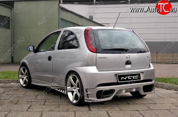 23 969 р. Задний бампер NTC Opel Corsa C (2000-2006)  с доставкой в г. Кемерово