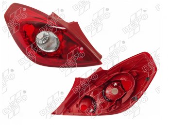 Левый фонарь задний DEPO Opel Corsa D 1-ый рестайлинг, хэтчбэк 3 дв. (2010-2011)