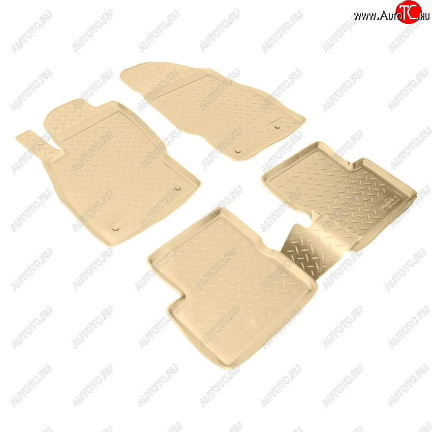2 669 р. Коврики салона Norplast Unidec  Opel Corsa  D (2006-2014) дорестайлинг, хэтчбэк 3 дв., 1-ый рестайлинг, хэтчбэк 3 дв., 1-ый рестайлинг, хэтчбэк 5 дв.,  2-ой рестайлинг, хэтчбэк 5 дв., 2-ой рестайлинг, хэтчбэк 3 дв. (Цвет: бежевый)  с доставкой в г. Кемерово