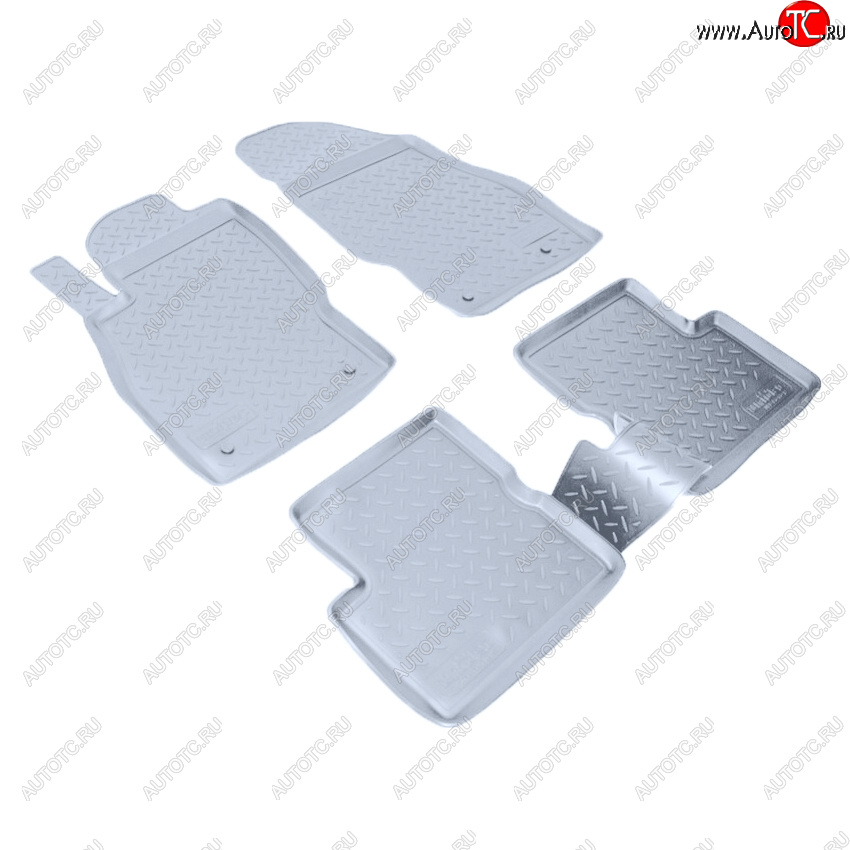 2 669 р. Коврики салона Norplast Unidec  Opel Corsa  D (2006-2014) дорестайлинг, хэтчбэк 3 дв., 1-ый рестайлинг, хэтчбэк 3 дв., 1-ый рестайлинг, хэтчбэк 5 дв.,  2-ой рестайлинг, хэтчбэк 5 дв., 2-ой рестайлинг, хэтчбэк 3 дв. (Цвет: серый)  с доставкой в г. Кемерово
