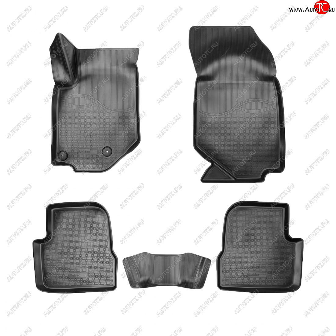 2 359 р. Коврики салона Norplast Unidec Opel Corsa F 5d (2019-2025) (черные)  с доставкой в г. Кемерово