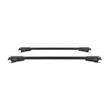 15 499 р. Багажник в сборе LUX Хантер L52  Opel Karl  A (2015-2019), Peugeot 2008 (2013-2019), Subaru Impreza  GF (1992-2000) (аэро-трэвэл (80-90 см и 86-96 см), черный)  с доставкой в г. Кемерово. Увеличить фотографию 2