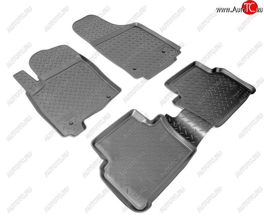 2 199 р. Комплект ковриков в салон Norplast Unidec Opel Meriva A (2002-2010) (Цвет: черный)  с доставкой в г. Кемерово