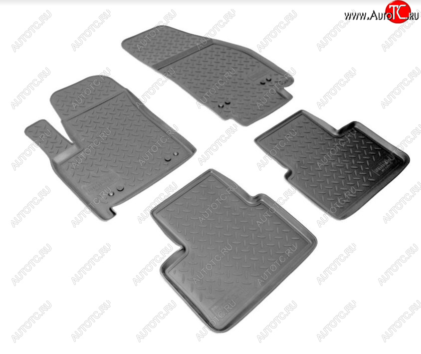1 999 р. Комплект ковриков в салон Norplast Unidec  Opel Meriva  B (2010-2017) рестайлинг (Цвет: черный)  с доставкой в г. Кемерово