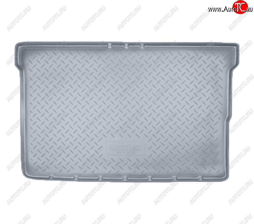 2 059 р. Коврик багажника Norplast Unidec  Opel Meriva  B (2010-2013) (Цвет: серый)  с доставкой в г. Кемерово