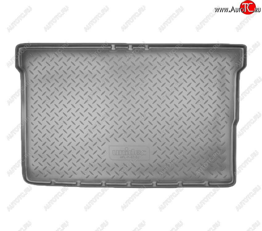 1 679 р. Коврик в багажник Norplast Unidec Opel Meriva B (2010-2013) (Цвет: черный)  с доставкой в г. Кемерово