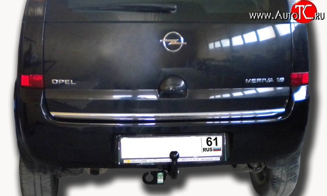 7 249 р. Фаркоп Лидер Плюс  Opel Meriva  A (2002-2010) (Без электропакета)  с доставкой в г. Кемерово