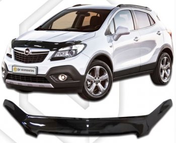 Дефлектор капота CA-Plastic Opel Mokka  дорестайлинг (2012-2016)