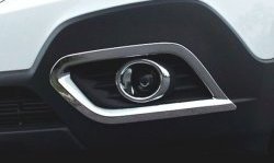 4 089 р. Накладки на вставки под противотуманные фары СТ Opel Mokka  дорестайлинг (2012-2016)  с доставкой в г. Кемерово. Увеличить фотографию 2
