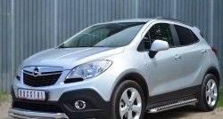 24 649 р. Широкая защита порогов SLITKOFF  Opel Mokka (2012-2016)  дорестайлинг  с доставкой в г. Кемерово. Увеличить фотографию 4
