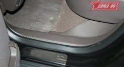 2 114 р. Накладки на внутренние пороги Souz-96 Opel Mokka  дорестайлинг (2012-2016)  с доставкой в г. Кемерово. Увеличить фотографию 2