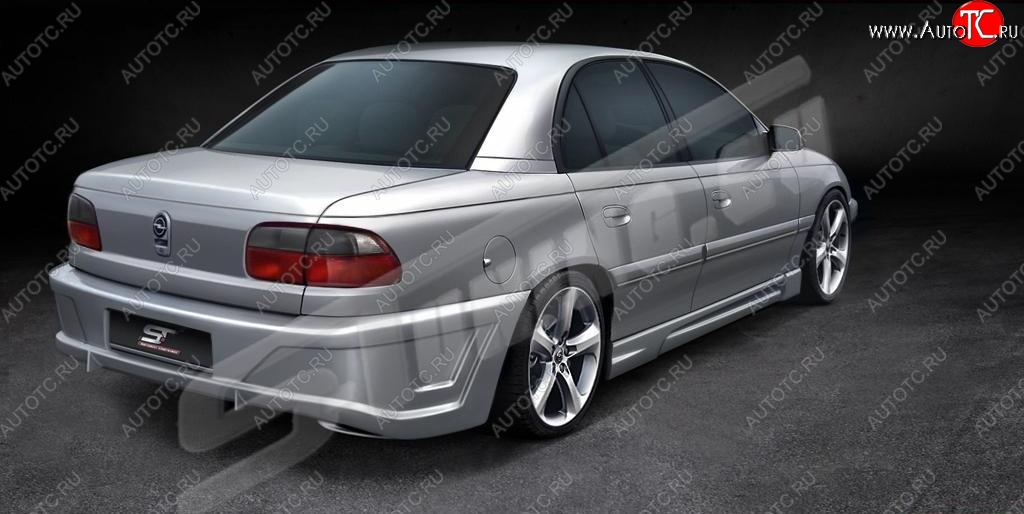 22 899 р. Задний бампер ST Opel Omega B седан (1994-2004)  с доставкой в г. Кемерово