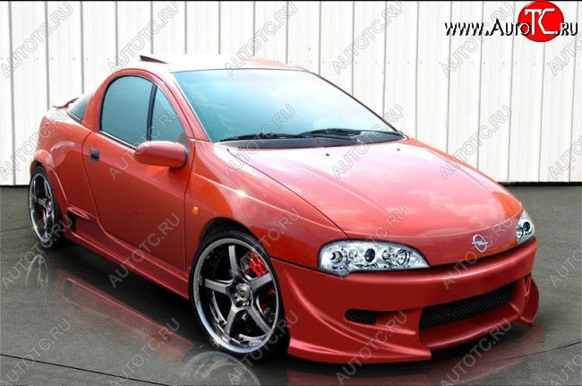 22 899 р. Передний бампер Velside Opel Tigra A (1994-2001)  с доставкой в г. Кемерово