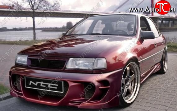 23 969 р. Передний бампер EVO Opel Vectra A седан рестайлинг (1992-1995)  с доставкой в г. Кемерово