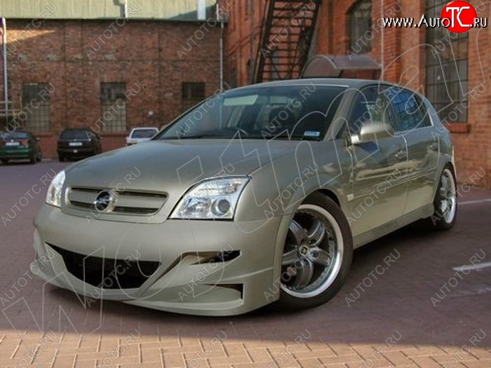25 899 р. Передний бампер (SIGNUM) R1 Opel Vectra C лифтбэк дорестайлинг (2002-2006)  с доставкой в г. Кемерово