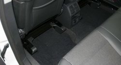 5 999 р. Комплект ковриков в салон (текстиль, чёрные) Element Opel Zafira В рестайлинг (2007-2015) (Чёрные)  с доставкой в г. Кемерово. Увеличить фотографию 3