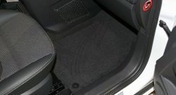 5 999 р. Комплект ковриков в салон (текстиль, чёрные) Element Opel Zafira В рестайлинг (2007-2015) (Чёрные)  с доставкой в г. Кемерово. Увеличить фотографию 4