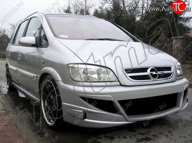 25 899 р. Передний бампер R1 Opel Zafira A (1999-2006)  с доставкой в г. Кемерово