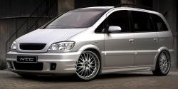 Пороги накладки NTC Opel Zafira A (1999-2006)