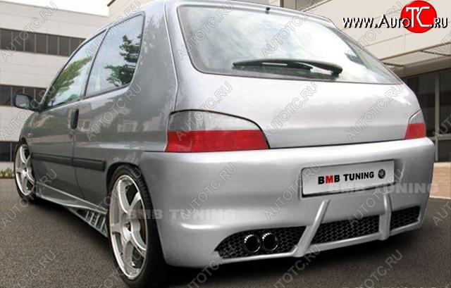 25 899 р. Задний бампер ВМВ Peugeot 106 (1991-2003)  с доставкой в г. Кемерово