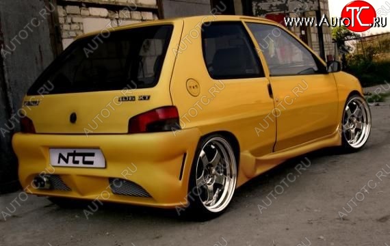 25 899 р. Задний бампер NTC Peugeot 106 (1991-2003)  с доставкой в г. Кемерово