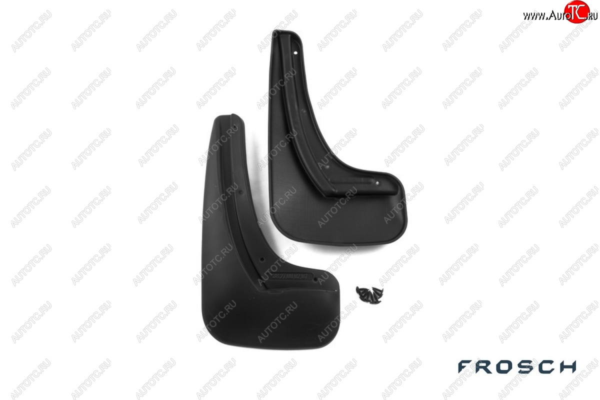 2 379 р. Задние брызговики Frosch Peugeot 2008  дорестайлинг (2013-2016)  с доставкой в г. Кемерово