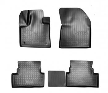 Коврики салонные Noplast 3D Peugeot 3008  2 (2016-2025) (Бежевый)