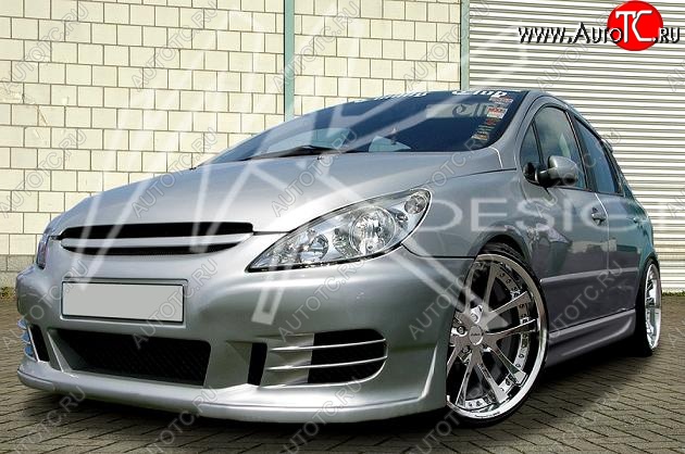 26 599 р. Передний бампер R1 Peugeot 307 универсал дорестайлинг (2001-2005)  с доставкой в г. Кемерово