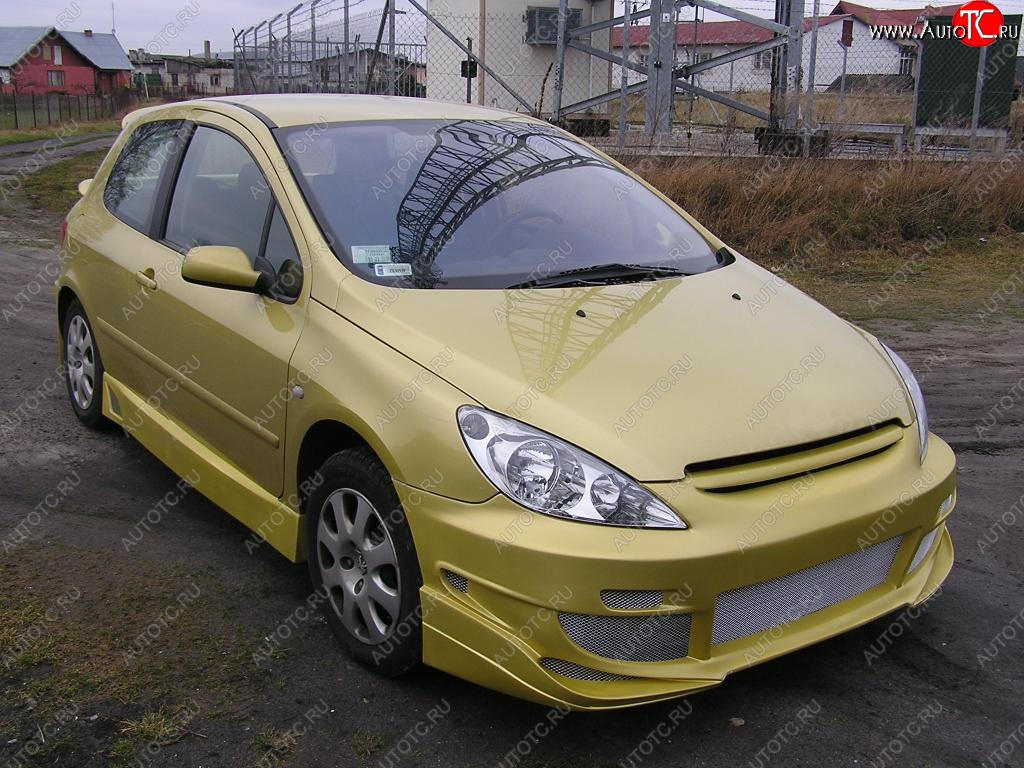 24 499 р. Передний бампер Rieger Peugeot 307 универсал дорестайлинг (2001-2005)  с доставкой в г. Кемерово