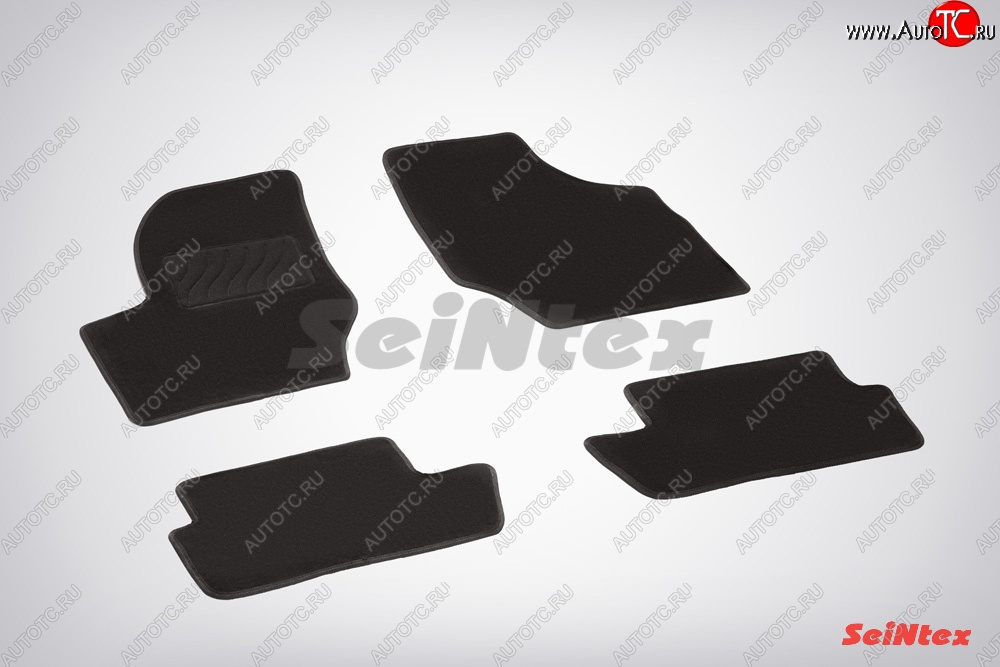 2 899 р. Износостойкие коврики в салон SeiNtex Premium LUX 4 шт. (ворсовые)  Peugeot 307 ( универсал,  хэтчбэк 3 дв.,  хэтчбэк 5 дв.) (2001-2008) дорестайлинг, рестайлинг  с доставкой в г. Кемерово