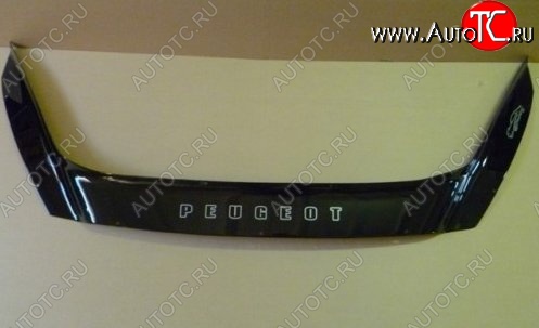 999 р. Дефлектор капота Russtal Peugeot 308 T7 хэтчбек 5 дв. дорестайлинг (2007-2011)  с доставкой в г. Кемерово
