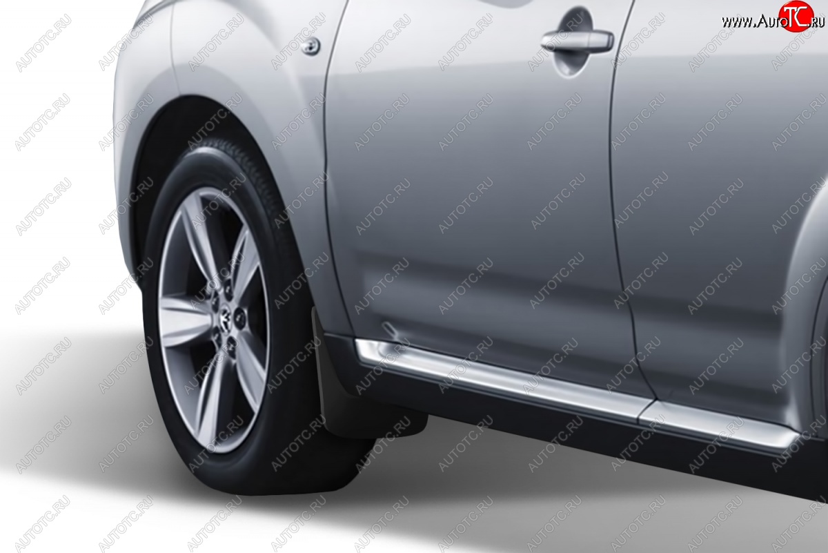 4 799 р. Передние брызговики Frosch Peugeot 4007 (2007-2012)  с доставкой в г. Кемерово