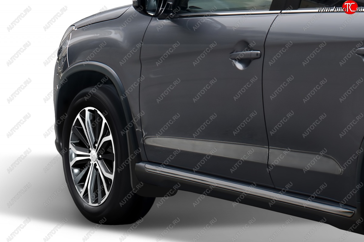 4 799 р. Передние брызговики Frosch Peugeot 4008 (2012-2017)  с доставкой в г. Кемерово