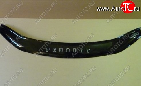 999 р. Дефлектор капота (рестайлинг) Russtal Peugeot 406 8B седан дорестайлинг (1995-1999)  с доставкой в г. Кемерово