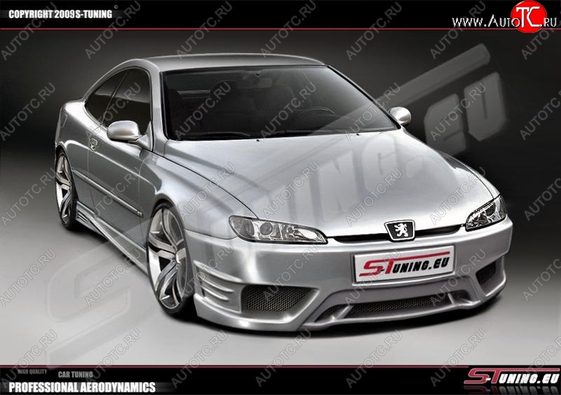 25 899 р. Передний бампер COUPE ST Peugeot 406 8B седан дорестайлинг (1995-1999)  с доставкой в г. Кемерово