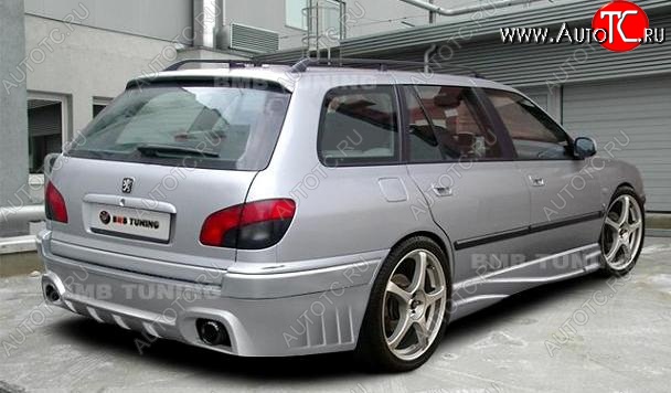 23 649 р. Задний бампер ВМВ Peugeot 406 8E,F универсал рестайлинг (1999-2004)  с доставкой в г. Кемерово