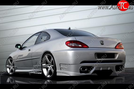 22 899 р. Задний бампер COUPE R1 Peugeot 406 8B седан дорестайлинг (1995-1999)  с доставкой в г. Кемерово