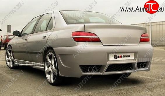23 969 р. Задний бампер R1 Peugeot 406 8E,F универсал рестайлинг (1999-2004)  с доставкой в г. Кемерово