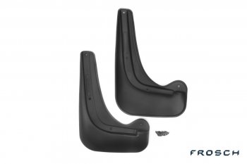 2 379 р. Брызговики задние (4D) Frosch Peugeot 408  дорестайлинг (2010-2017)  с доставкой в г. Кемерово. Увеличить фотографию 2