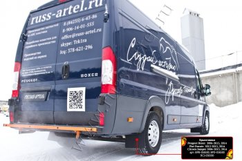 819 р. Задние брызговики RA  Peugeot Boxer  290 (2014-2025)  с доставкой в г. Кемерово. Увеличить фотографию 2