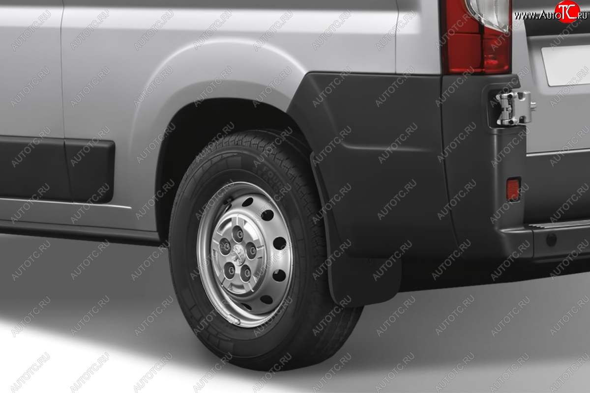 4 799 р. Брызговики Frosch Peugeot Boxer 250 (2006-2014) (Задние (без расширителей арок))  с доставкой в г. Кемерово