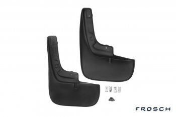 4 799 р. Брызговики Frosch Peugeot Boxer 250 (2006-2014) (Задние (без расширителей арок))  с доставкой в г. Кемерово. Увеличить фотографию 2