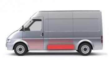 Левая средняя нижняя боковая панель (ремонтная) Wisentbull CITROEN Jumper ( 230,  244) (1994-2006), Fiat Ducato ( 230,  244) (1994-2012), Peugeot Boxer ( 230,  244) (1994-2006)
